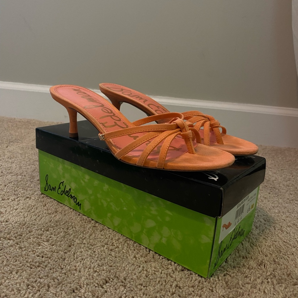 Sam Edelman Jedda Sandal with kitten heel